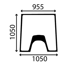 WINDSCREEN , Valmet, Body parts, cab accessories, seats, Glazing industry, Glass, 33118200, , WINDSCREEN , 41/4000-67, 33118200, , 13.72 kg