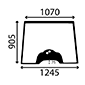 WINDSCREEN FIXED         , Massey Ferguson, 4200 - 4225