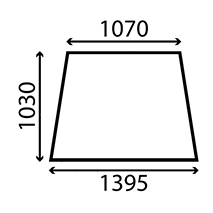 WINDSCREEN , JCB, Fastrac - Fastrac 2135, Body parts, cab accessories, seats, Glazing industry, Glass, 82730344, , WINDSCREEN , 45/4001-22, 82730344, , 20.00 kg