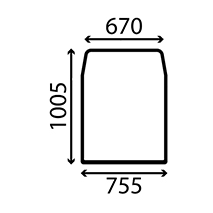 WINDSCREEN , JCB, Body parts, cab accessories, seats, Glazing industry, Glass, 82780111, , WINDSCREEN , 45/4001-26, 82780111, , 7.00 kg