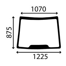 WINDSCREEN , Case-IH, JX - JX95, Body parts, cab accessories, seats, Glazing industry, Glass, 5089552, , WINDSCREEN , 54/4001-42T, 5089552, , 12.00 kg