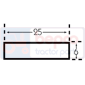 SELF ADHESIVE FOAM PER METER, Universal accessories, Body parts, cab accessories, seats, Glazing industry, Glazing rubber and draft excluder