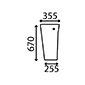 FRONT GLASS RH & L.         , Massey Ferguson, 300 - 396CT