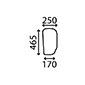 LOWER FRONT GLAAS         , Ford, TW - TW5