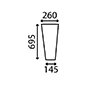 FRONT GLASS L. & RH , Massey Ferguson, Body parts, cab accessories, seats, Glazing industry, Glass