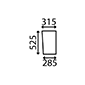 FRONT GLASS LH & RH         , Zetor, UR I - 3340