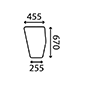 LOWER FRONT GLASS LH & RH         , Valmet, 05 - 905