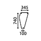 LOWER FRONT GLASS LH & RH         , Deutz, DX4 - DX4.70