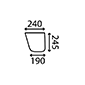 LOWER FRONT GLASS LH & RH         , Valmet, 05 - 205