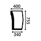 FRONT GLASS LEFT        , Massey Ferguson, 4200 - 4270