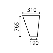 FRONT GLASS, Massey Ferguson, Virsbūves daļas, kabīne, sēdekļi, Stiklojums, Stikls, M544162, , FRONT GLASS, 30/4012-52, M544162, , 2.35 kg