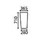 FRONT GLASS LEFT & RIGHT         , Massey Ferguson, 2700 - 2705