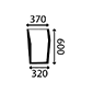 FRONT GLASS LEFT, Massey Ferguson, 5400 - 5460, Virsbūves daļas, kabīne, sēdekļi, Stiklojums, Stikls