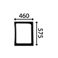 FRONT GLASS LEFT        , Renault / Claas, Ares 800 - Ares 816