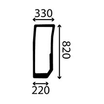 LOWER FRONT GLASS RH , Case-IH, JXC - JX1095C, Body parts, cab accessories, seats, Glazing industry, Glass, 44911514, , LOWER FRONT GLASS RH , 25/4016-17T, 44911514, , 0.00 kg