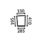 LOWER FRONT GLASS RH         , JCB, Fastrac - Fastrac 1135