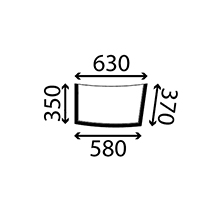 LOWER FRONT GLASS RH , JCB, Body parts, cab accessories, seats, Glazing industry, Glass, 82730252, , LOWER FRONT GLASS RH , 45/4016-23T, 82730252, , 0.00 kg