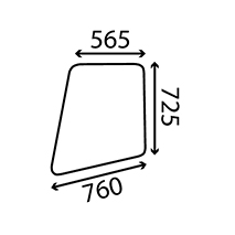 DOOR GLASS LEFT & RIGHT , Valmet, Body parts, cab accessories, seats, Glazing industry, Glass, 31023000, , DOOR GLASS LEFT & RIGHT , 41/4020-22, 31023000, , 5.00 kg