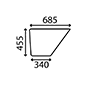 LOWER GLASS DOOR LH & RH         , Massey Ferguson, 200 (Brasil - South Africa) - 275