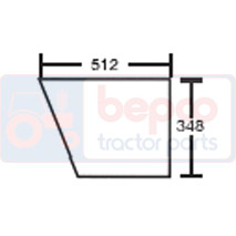 LOWER DOOR GLASS LH & RH , JCB, Body parts, cab accessories, seats, Glazing industry, Glass, 827302645, , LOWER DOOR GLASS LH & RH , 45/4021-28T, 827302645, , 0.00 kg