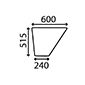 LOWER GLASS DOOR         , Fendt, Favorit 600 - 611S