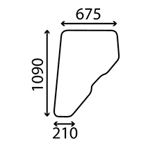 GLASS DOOR LEFT & RIGHT , John Deere, Body parts, cab accessories, seats, Glazing industry, Glass, RT6005010161, , GLASS DOOR LEFT & RIGHT , 26/4021-30, RT6005010161, , 0.00 kg