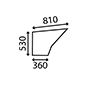 LOWER DOOR GLASS LH & RH , Deutz, 07C - 7007C, Body parts, cab accessories, seats, Glazing industry, Glass