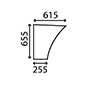 LOWER GLASS DOOR L. & RH , Massey Ferguson, 300 - 382N, Body parts, cab accessories, seats, Glazing industry, Glass