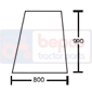 UPPER DOOR GLASS LH & RH         , JCB, CX - 3CX project 8