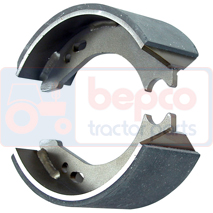 BRAKE SHOE KIT , Fendt, Farmer 300 - 304LSA, Brakes, Drum brake, Jaw, 246100150220, , BRAKE SHOE KIT , 22/403-12, 246100150220, , 1.35 kg