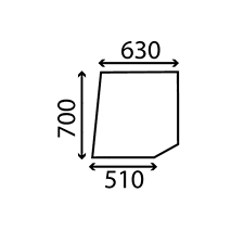 UPPER GLASS DOOR LEFT , Ford, Body parts, cab accessories, seats, Glazing industry, Glass, 83932008, AL29671, E2NN94214A37BA, , UPPER GLASS DOOR LEFT , 24/4030-1, 83932008, AL29671, E2NN94214A37BA, , 7.63 kg