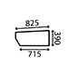 LOWER DOOR GLASS         , JCB, 535 - 535-95 Sway (AK)