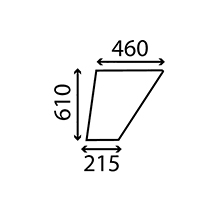 GLASS LH LOWER DOOR + FRAME , Case-IH, Body parts, cab accessories, seats, Glazing industry, Glass, 3125459R1, , GLASS LH LOWER DOOR + FRAME , 25/4037-1, 3125459R1, , 0.00 kg