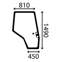 DOOR GLASS RIGHT , Massey Ferguson, Body parts, cab accessories, seats, Glazing industry, Glass, 3902124M1, 3907222M1, , DOOR GLASS RIGHT , 30/4038-2, 3902124M1, 3907222M1, , 19.80 kg