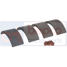 LINING KIT , Deutz, DX - DX92, Brakes, Drum brake, Packing, 04313988, , LINING KIT , 21/404-12, 04313988, , 0.60 kg