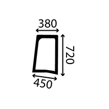 SIDE GLASS RIGHT , Case-IH, Body parts, cab accessories, seats, Glazing industry, Glass, 44910542, , SIDE GLASS RIGHT , 25/4045-17T, 44910542, , 0.00 kg