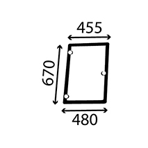 CAB GLASS RH SIDE , Case-IH, Body parts, cab accessories, seats, Glazing industry, Glass, 134671065, 134671075, 134671085, , CAB GLASS RH SIDE , 25/4045-19T, 134671065, 134671075, 134671085, , 4.00 kg