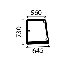 CAB GLASS LH SIDE , Case-IH, Body parts, cab accessories, seats, Glazing industry, Glass, 5182189, , CAB GLASS LH SIDE , 25/4046-59, 5182189, , 0.00 kg