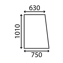 SIDE GLASS LH & RH , JCB, Body parts, cab accessories, seats, Glazing industry, Glass, 82720177, , SIDE GLASS LH & RH , 45/4047-23, 82720177, , 0.00 kg