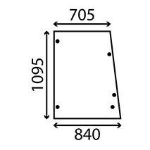 SIDE GLASS LH & RH , JCB, Body parts, cab accessories, seats, Glazing industry, Glass, 82720120, , SIDE GLASS LH & RH , 45/4047-24T, 82720120, , 0.00 kg