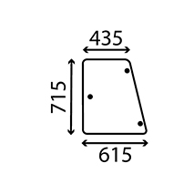 CAB GLASS LH & RH SLIDE , Case-IH, Body parts, cab accessories, seats, Glazing industry, Glass, 144759A1, , CAB GLASS LH & RH SLIDE , 25/4047-28, 144759A1, , 5.55 kg