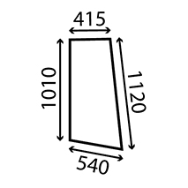 SIDE GLASS LH & RH , JCB, Body parts, cab accessories, seats, Glazing industry, Glass, 827202701, , SIDE GLASS LH & RH , 45/4047-33, 827202701, , 0.00 kg