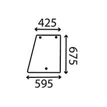 CAB GLASS RH SIDE , Case-IH, Body parts, cab accessories, seats, Glazing industry, Glass, 1330903C1, 248719A1, , CAB GLASS RH SIDE , 25/4047-34, 1330903C1, 248719A1, , 5.60 kg