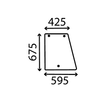 CAB GLASS LH SIDE , Case-IH, Body parts, cab accessories, seats, Glazing industry, Glass, 1330902C1, 248718A1, , CAB GLASS LH SIDE , 25/4047-35, 1330902C1, 248718A1, , 5.60 kg