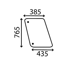 SIDE GLASS LEFT & RIGHT , John Deere, Body parts, cab accessories, seats, Glazing industry, Glass, RT6005010162, , SIDE GLASS LEFT & RIGHT , 26/4047-38, RT6005010162, , 0.00 kg