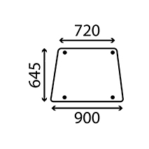 SIDE GLASS LEFT & RIGHT , Deutz, Body parts, cab accessories, seats, Glazing industry, Glass, 04312038, 04314255, 04347350, , SIDE GLASS LEFT & RIGHT , 21/4047-39, 04312038, 04314255, 04347350, , 4.50 kg