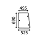 SIDE GLASS LEFT & RIGHT         , Deutz, 07C - 6007C