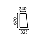 SIDE GLASS RIGHT , Fiat, Body parts, cab accessories, seats, Glazing industry, Glass