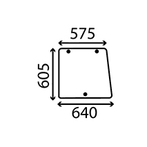 SIDE GLASS L & RH , Ford, Body parts, cab accessories, seats, Glazing industry, Glass, 83932025, E2NN9400133AA, , SIDE GLASS L & RH , 24/4047-9, 83932025, E2NN9400133AA, , 5.60 kg