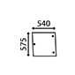 SIDE GLASS         , Deutz, 06 - 4006